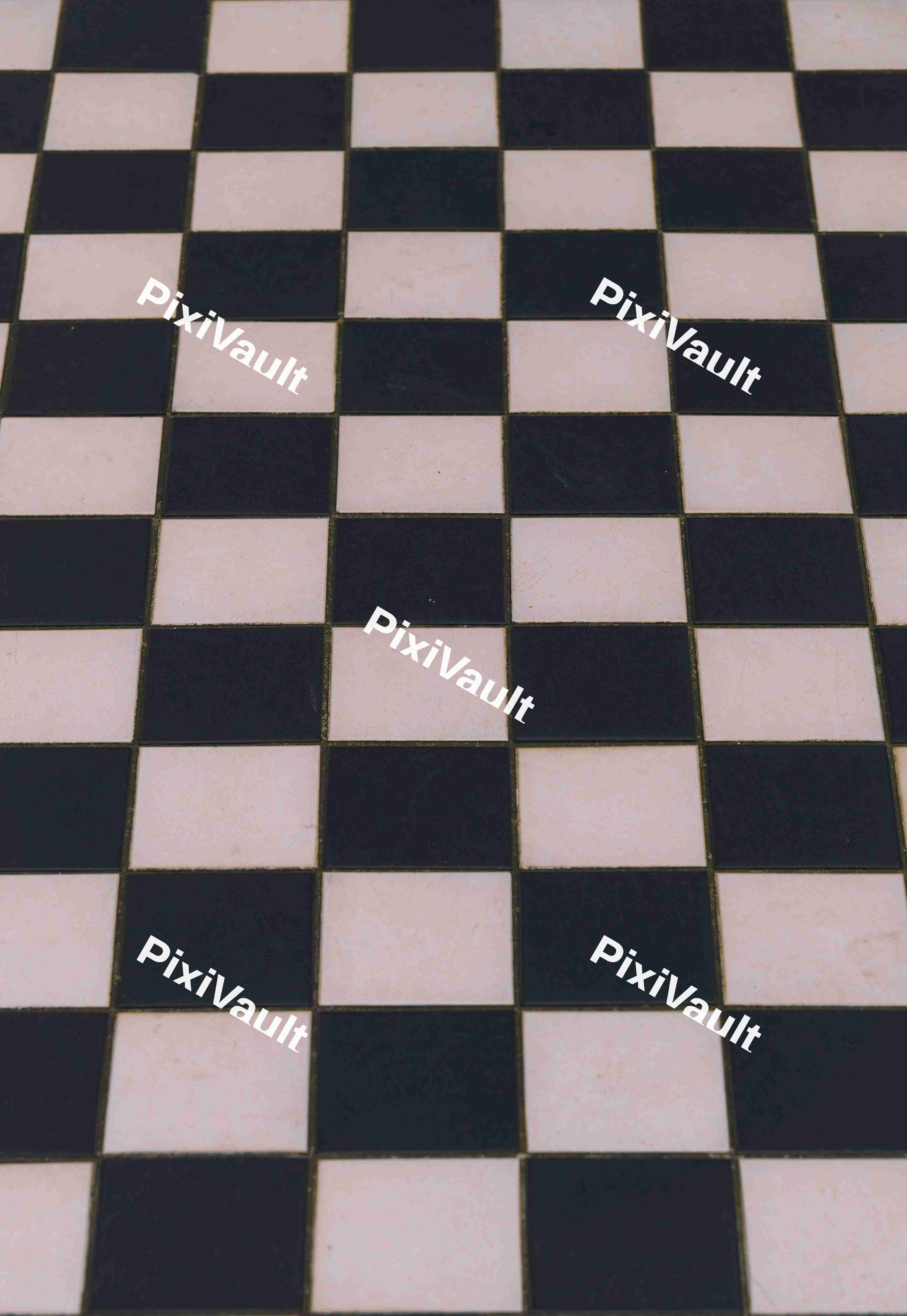 Black and White Square Pattern